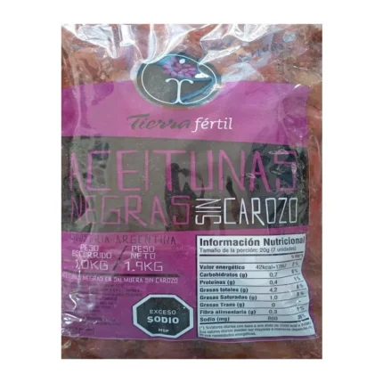 ACEITUNAS NEGRA 1Kg