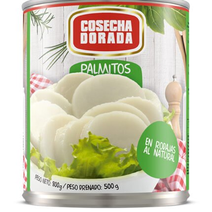 Palmitos C/Dorada 800 Gr