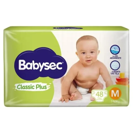 Pañal Babysec Verde M