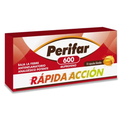 Perifar 600 Capsula 10 Un