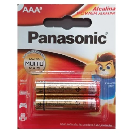 Pila Panasonic Alcalina AAA 2 un