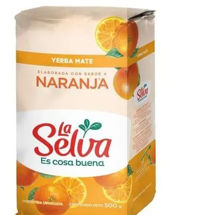 YERBA LA SELVA NARANJA 500 Gr
