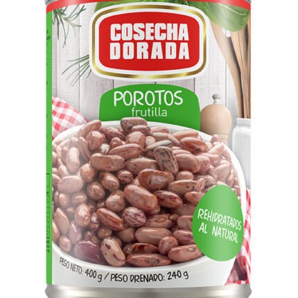 Poroto Frutilla C/Dorada lata
