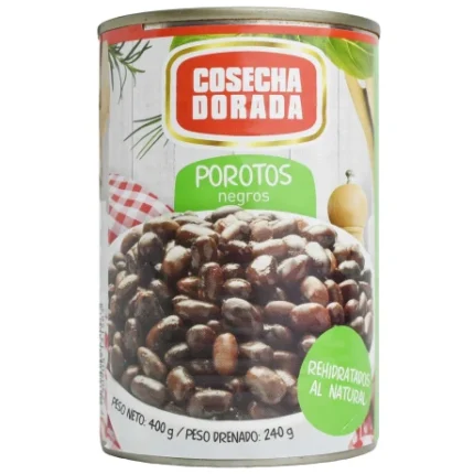 Poroto Negro C/Dorada lata
